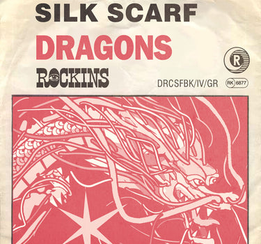 ROCKINS Dragon Classic Skinny Scarf