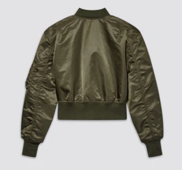 ALPHA INDUSTRIES L-2B CROPPED GEN II FLIGHT JACKET W