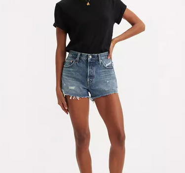 LEVI'S 501® ORIGINAL FIT HIGH RISE WOMEN'S SHORTS THE FUTURE IS NOW