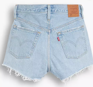 LEVI'S 501® ORIGINAL FIT HIGH RISE WOMEN'S SHORTS LUXOR HEAT LIGHT WASH