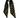 ROCKINS Black & Gold The Rockins Classic Skinny Scarf