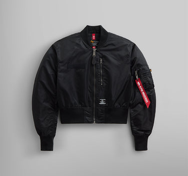 ALPHA INDUSTRIES WOMENS L-2B CROPPED GEN II BOMBER JACKET