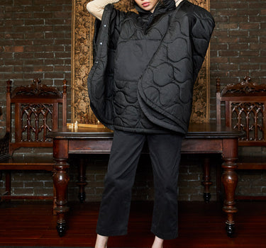 ALPHA INDUSTRIES WOMENS QUILTED LINER PONCHO