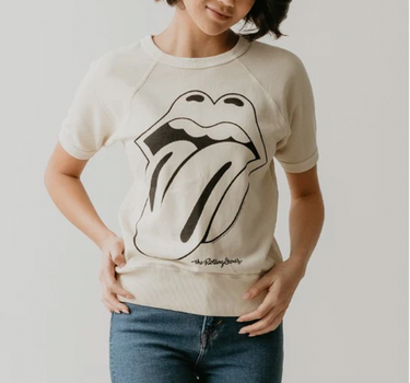 ROLLING STONES RAGLAN S/S SWEATSHIRT