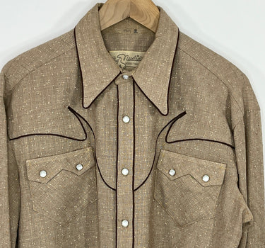 RARE VINTAGE 70s NUDIES RODEO TAILORS WESTERN SHIRT