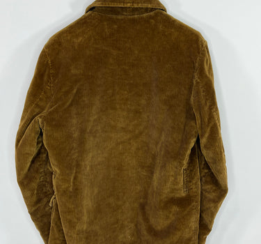 VINTAGE 70s SEARS ROEBUCK BROWN CORDUROY JACKET / COAT