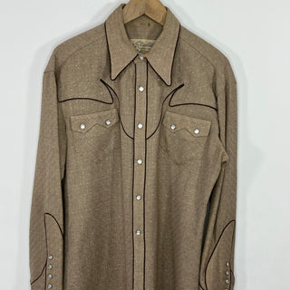 RARE VINTAGE 70s NUDIES RODEO TAILORS WESTERN SHIRT